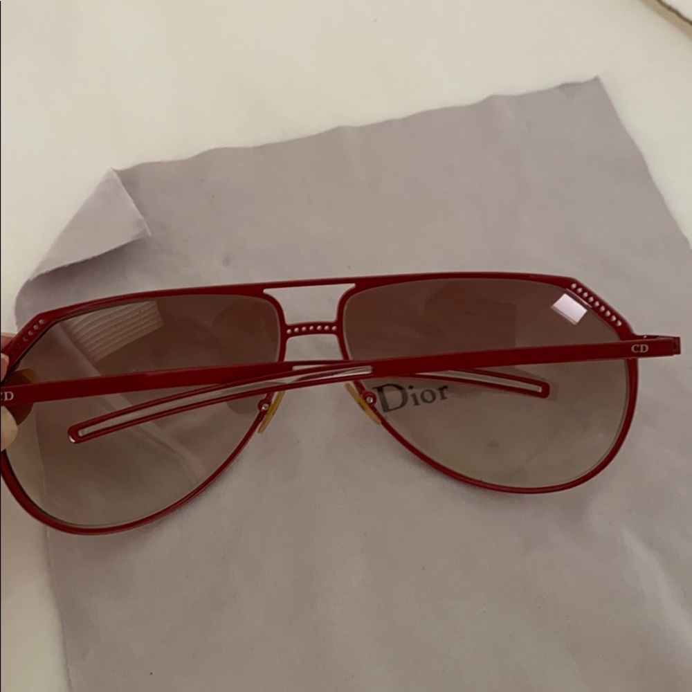 Dior Metal Aviator Sunglasses - Picture 7 of 14